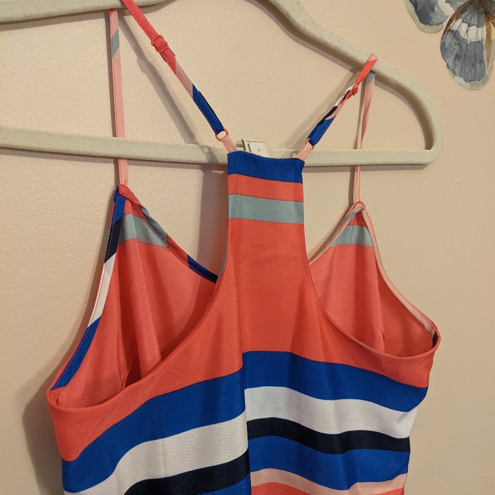 J. Crew Striped Racerback Blouse - Picture 6 of 7